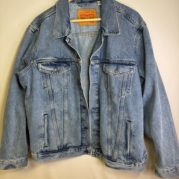 Levi's Light Blue Denim Jacket vintage style trucker jacket - Picture 1 of 5